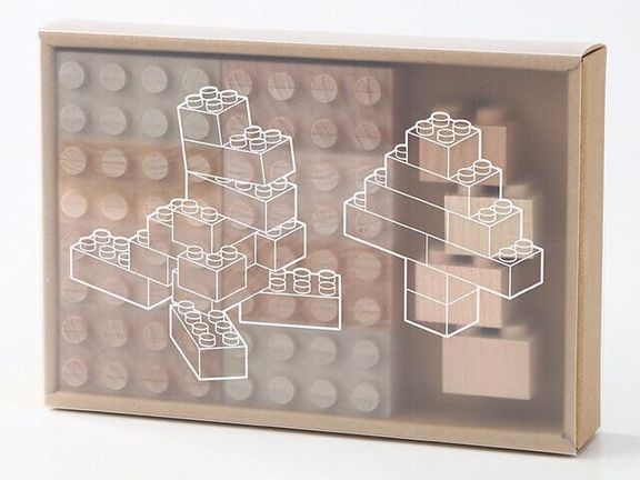 無印良品 日本の木のおもちゃ 木のブロック