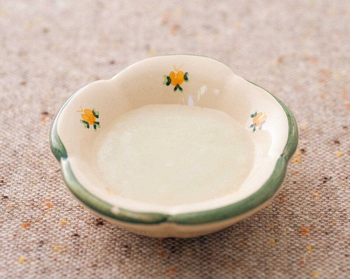 ひらめとそうめんのペースト （離乳初期 5～6カ月ごろ）