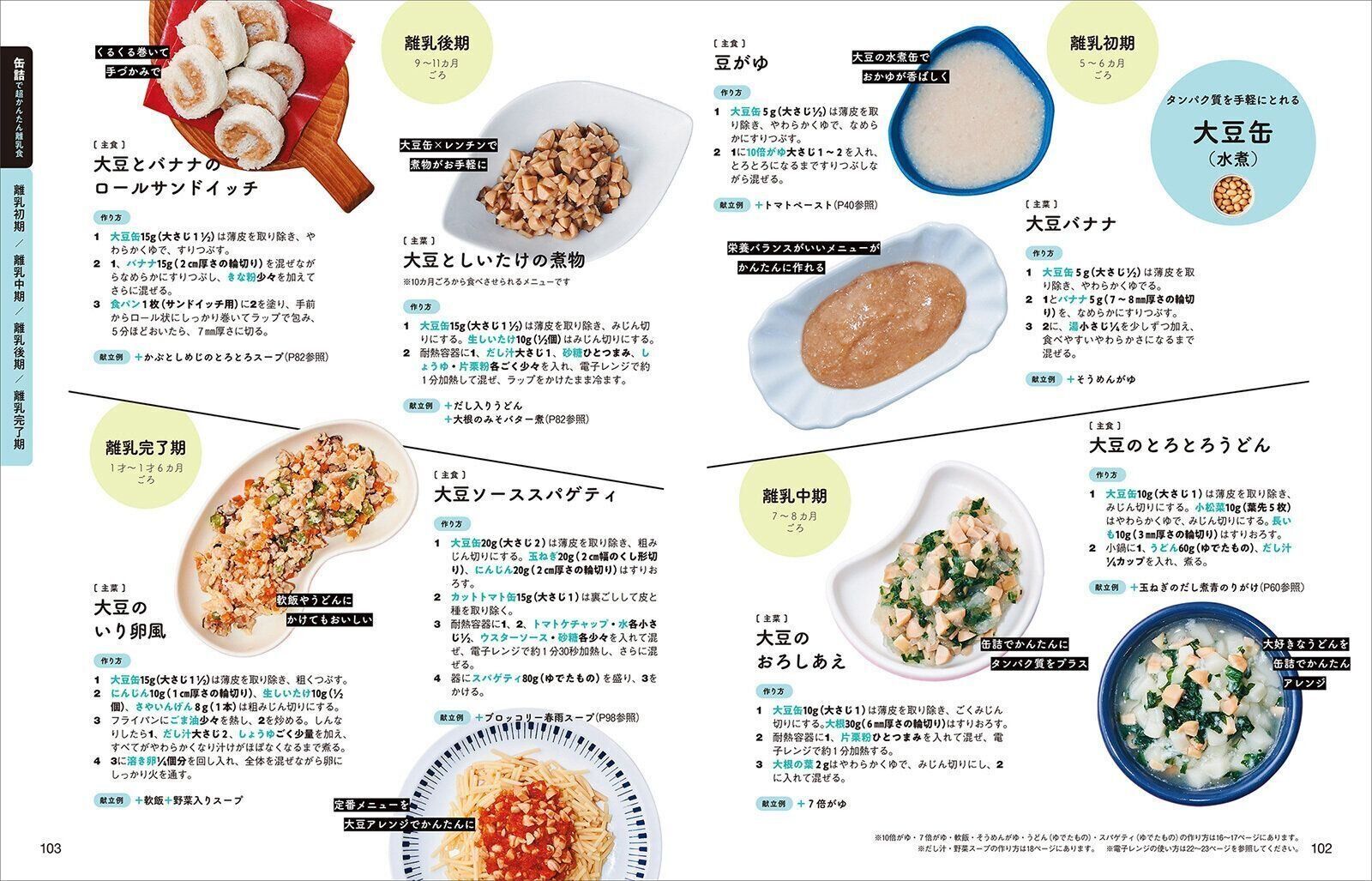 ⑤缶詰で超かんたん離乳食