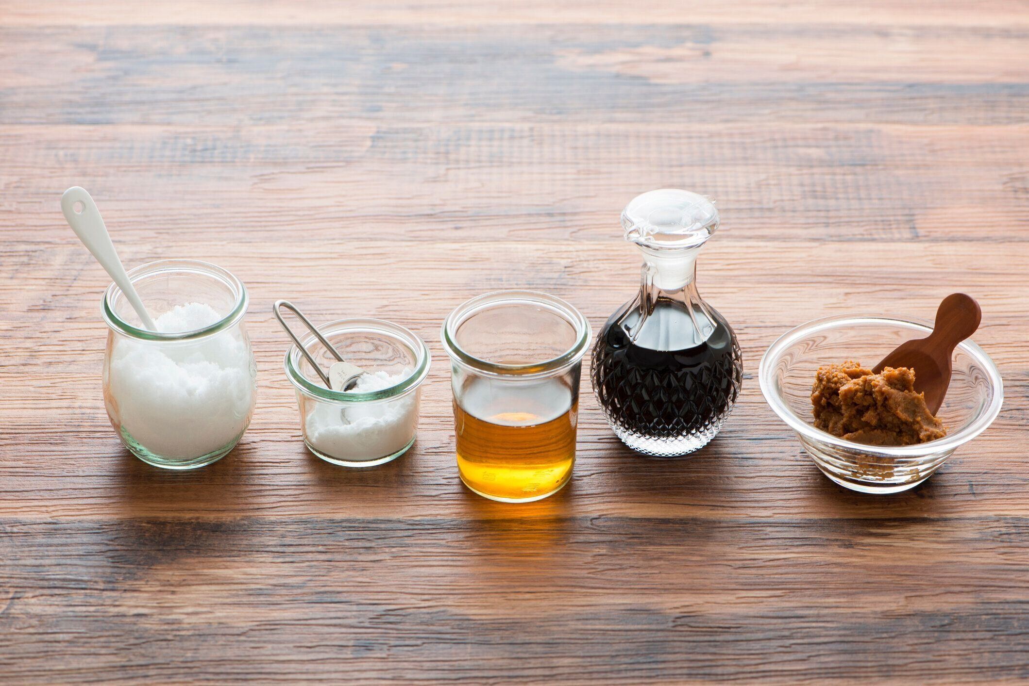 日本の基礎調味料