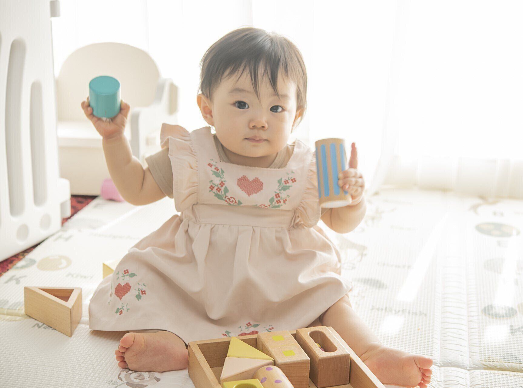 やぎママ@プロフィール必読 成長日記1才0カ月】立っちでも！ おすわりでも！ 遊ぶのが