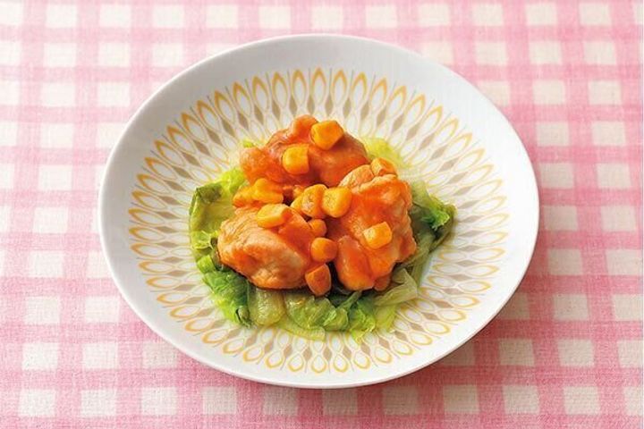 チキンのケチャップ照り焼き 大人2人 子ども1人分 幼児食レシピ たまひよ チキンのケチャップ照り焼き 大人2人 子ども1人分 幼児食レシピ たまひよ