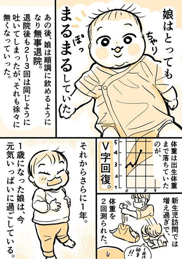 生後12日から噴水のようにミルクを吐き続ける娘 飲ませ方が悪いの 悩む日々に告げられた病名とは たまひよ