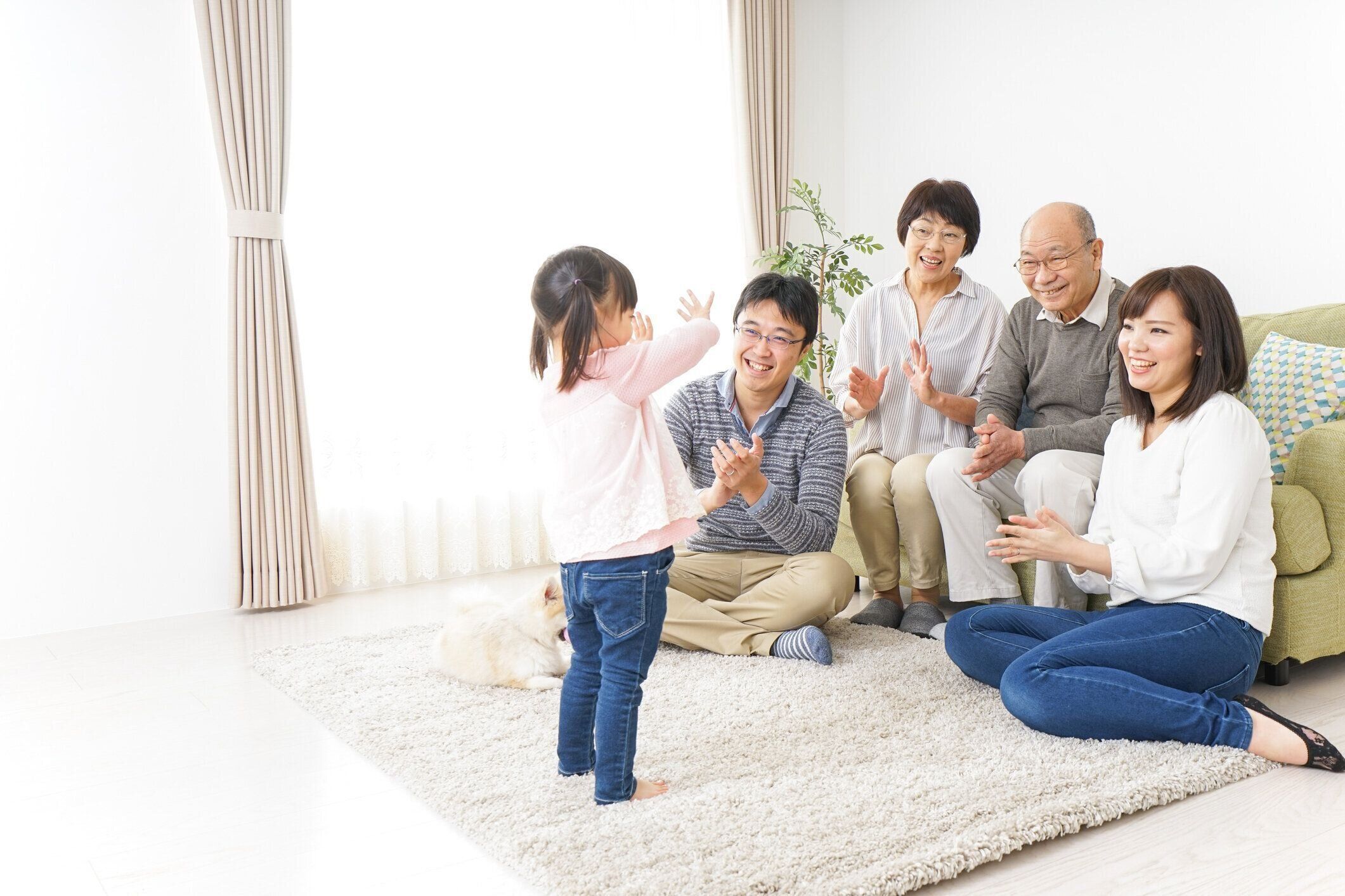 ご自宅のご家族 