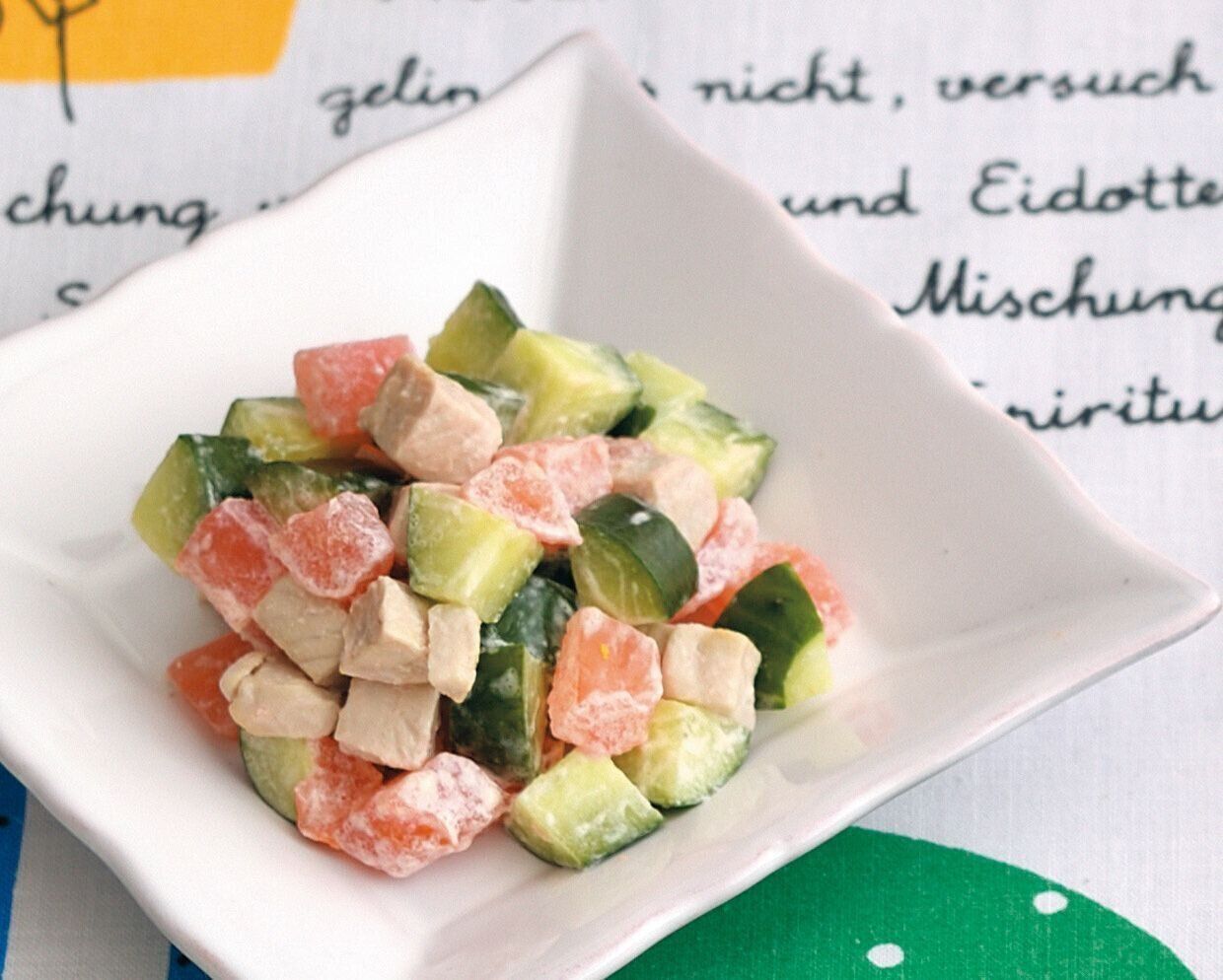 コロコロ野菜＆かつおのサラダ風 （離乳完了期 1才～1才6カ月ごろ）