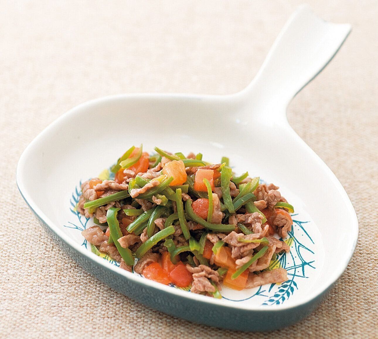 牛肉とピーマンのトマト炒め （離乳完了期 1才～1才6カ月ごろ）