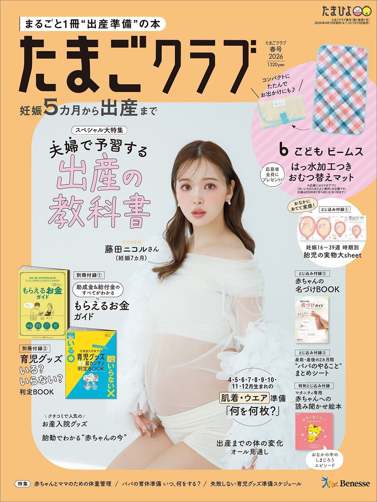 まるごと1冊“出産準備”の本『たまごクラブ 春号』〈スペシャル大特集〉夫婦で予習する 出産の教科書