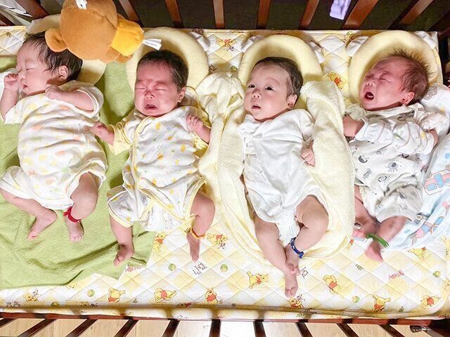4つ子妊娠出産体験談よつはさん