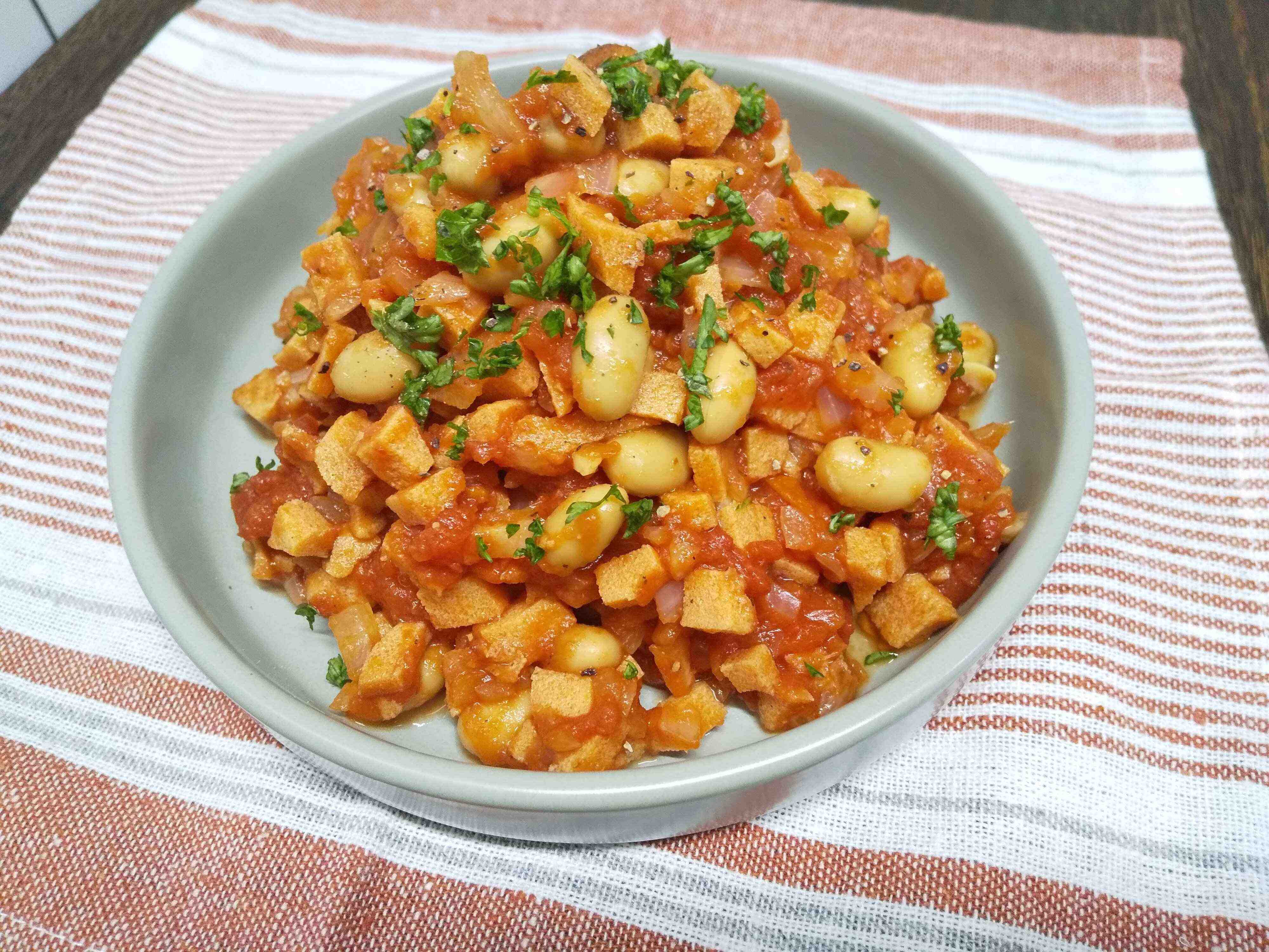 高野豆腐チリコンカン