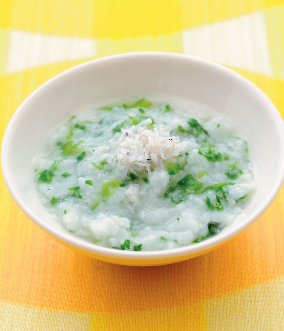 レタスとしらす干しのおかゆ 作り方 レシピ 離乳食中期 7 8ヶ月ごろ たまひよ レタスとしらす干しのおかゆ 作り方 レシピ 離乳食中期 7 8ヶ月ごろ たまひよ