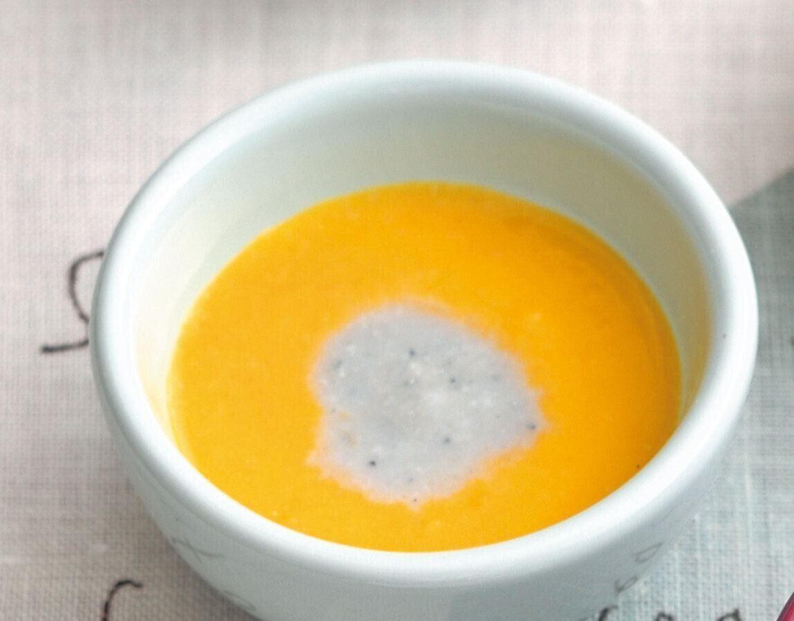 しらすとかぼちゃのミルク煮 （離乳初期 5～6カ月ごろ）