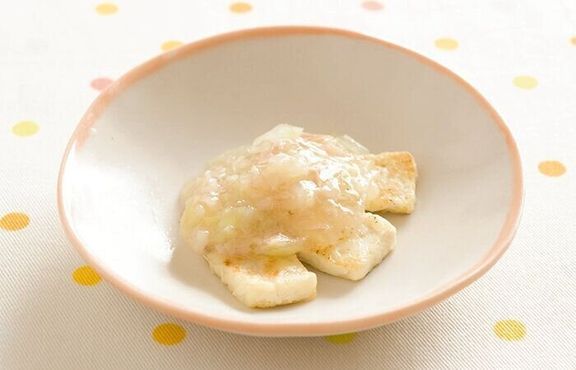 豆腐ステーキのツナあんかけ 作り方・レシピ 離乳食後期9~11ヶ月ごろ