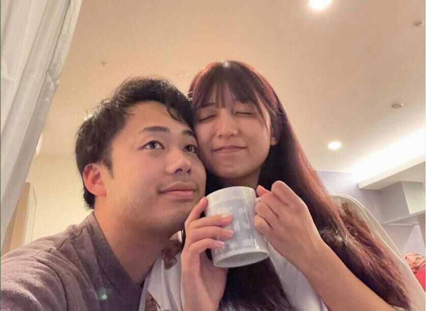 夫婦で２人の時間を楽しむ、シルクロードさんとゆんさん。