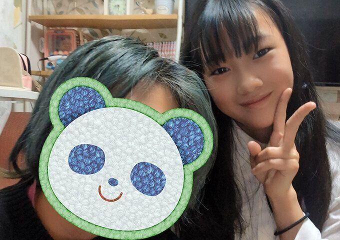 最近のnonちゃん（右）とママ（左）