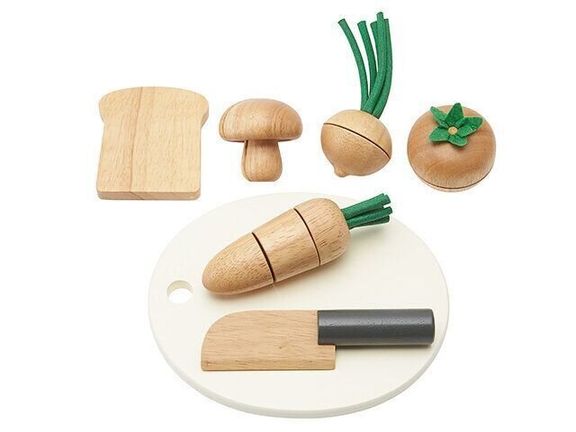 無印良品木のおままごと 食材・まな板セット