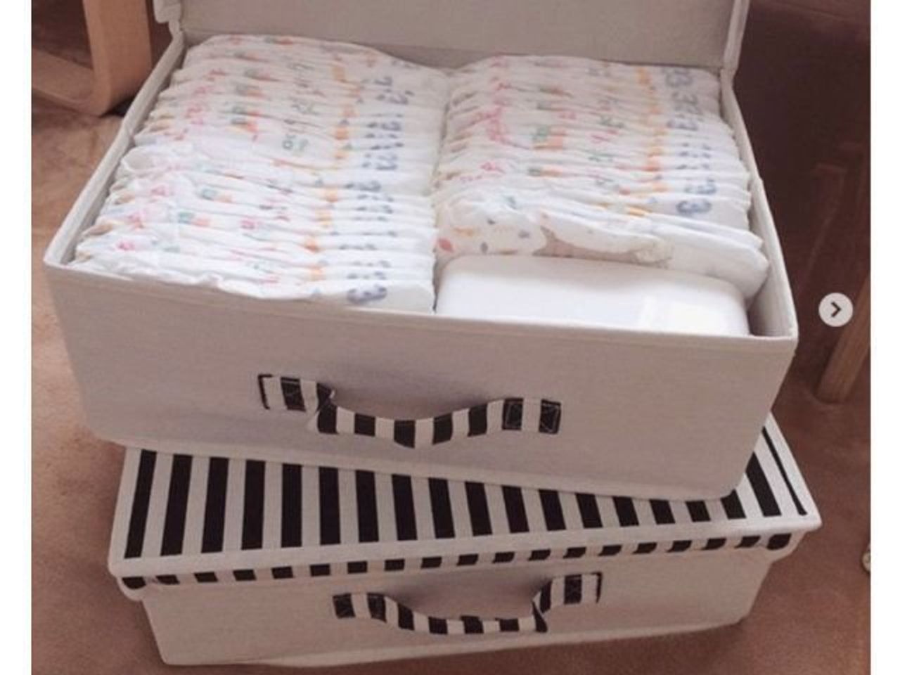 100均プチプラbox収納が鉄則 インスタママたちのリアルなおむつ収納法 たまひよ 100均プチプラbox収納が鉄則 インスタママたちのリアルなおむつ収納法 たまひよ