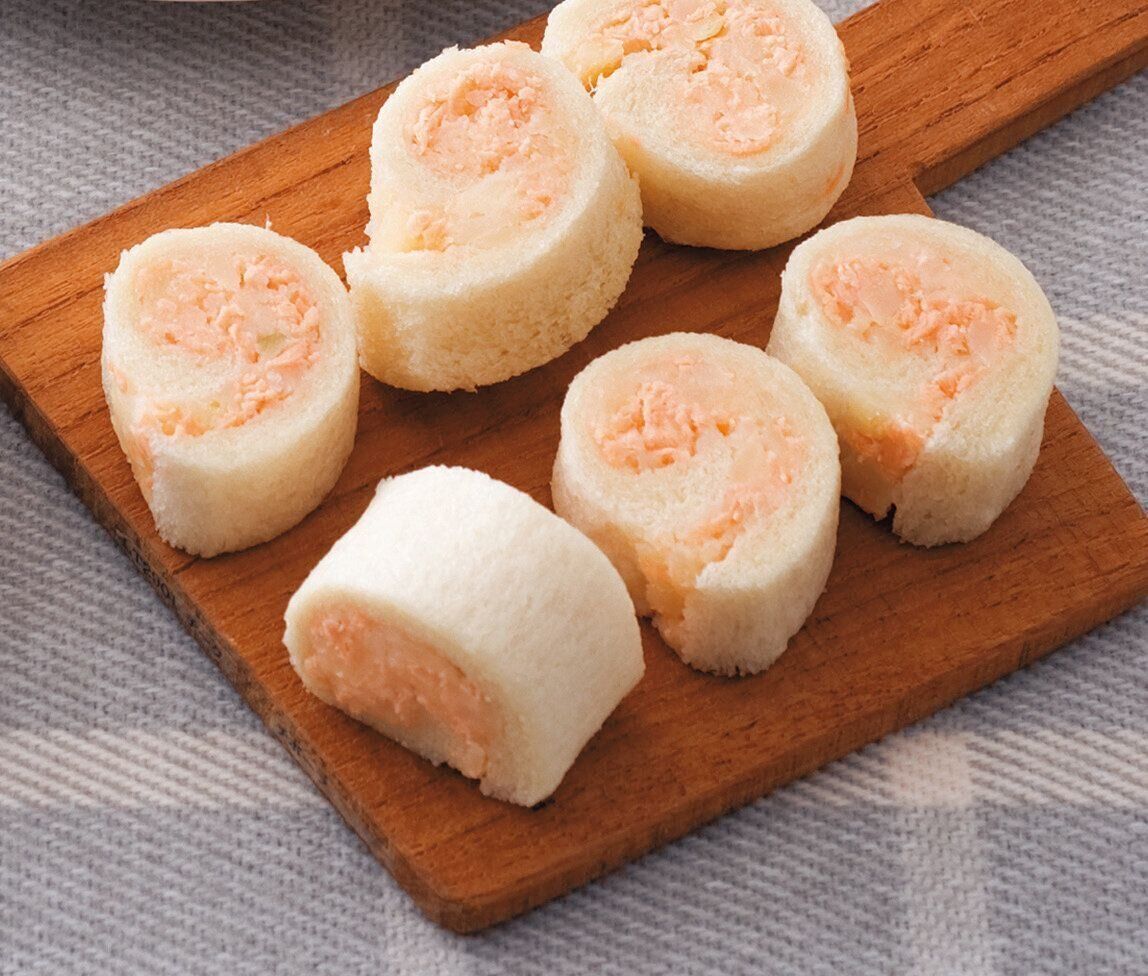 鮭とポテトのロールサンド （離乳後期 9～11カ月ごろ）
