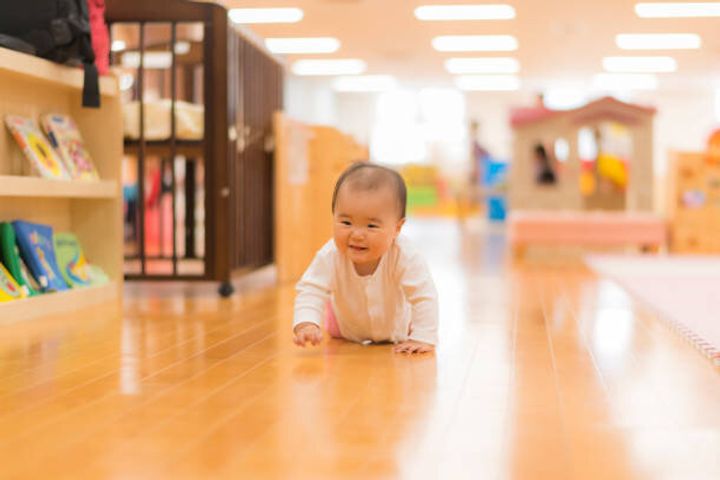 保育園の赤ちゃん