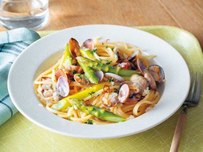 【妊活レシピ】アスパラのボンゴレ