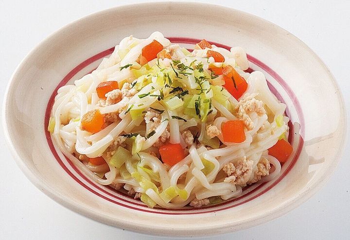 豚肉とキャベツのそうめんチャンプルー (離乳後期 9~11カ月ごろ)