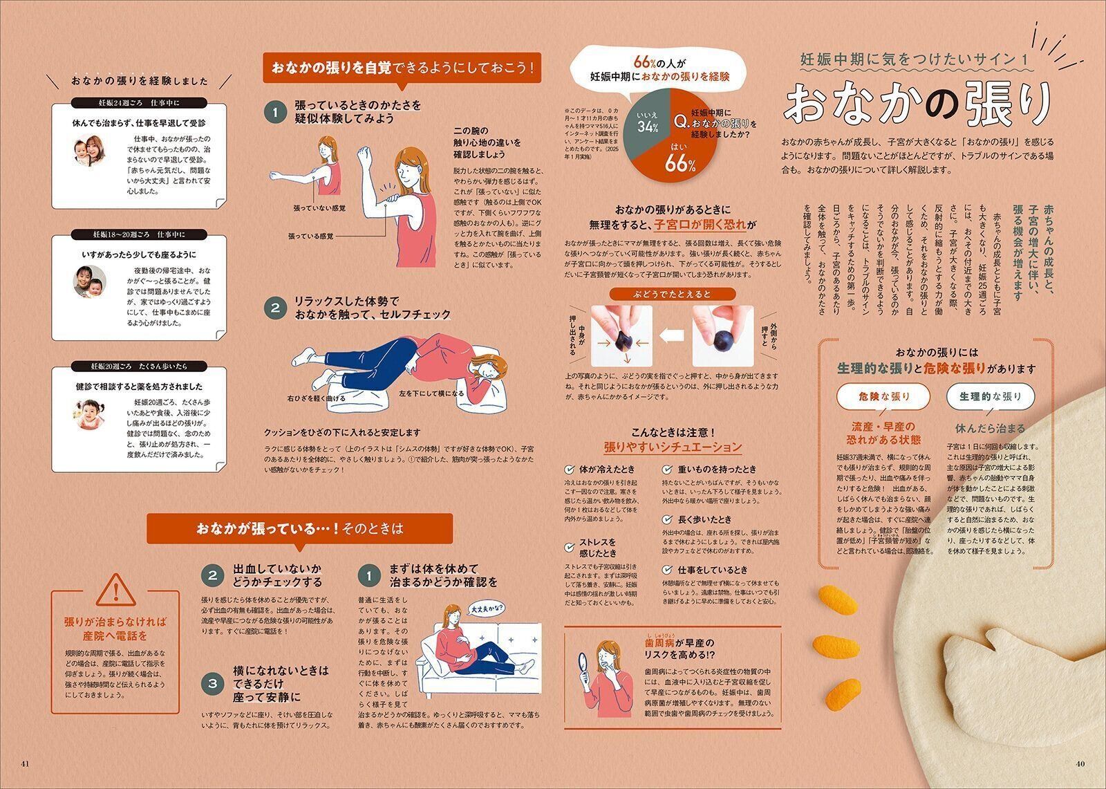 【大特集】赤ちゃんの命を守るために知っておきたい 妊娠中期 カラダの変化と注意すべきこと