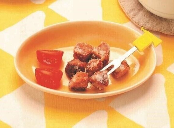 まぐろの立田揚げ 大人2人 子ども1人分 幼児食レシピ たまひよ まぐろの立田揚げ 大人2人 子ども1人分 幼児食レシピ たまひよ