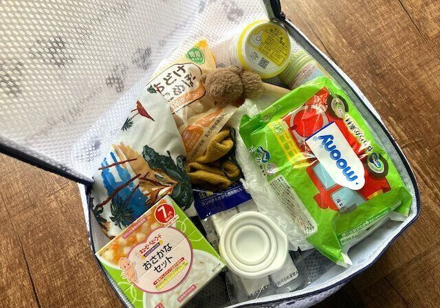 防災ポーチの中身