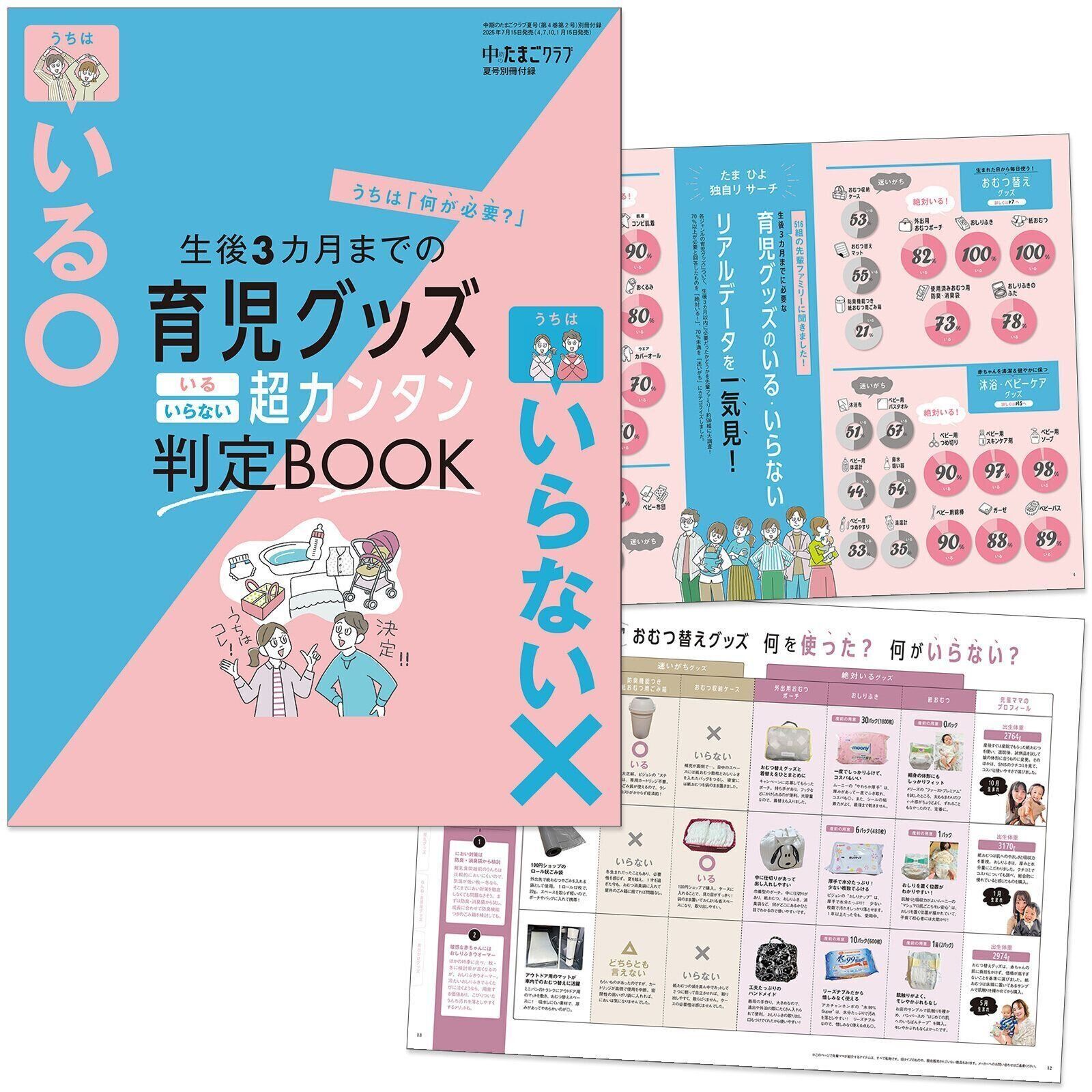 befa! 子育て冊子セット　妊娠7ヶ月から生後5ヶ月他おまとめ13点 おなかが“ふっくら”し始めたら読む本 『中期のたまごクラブ 夏号