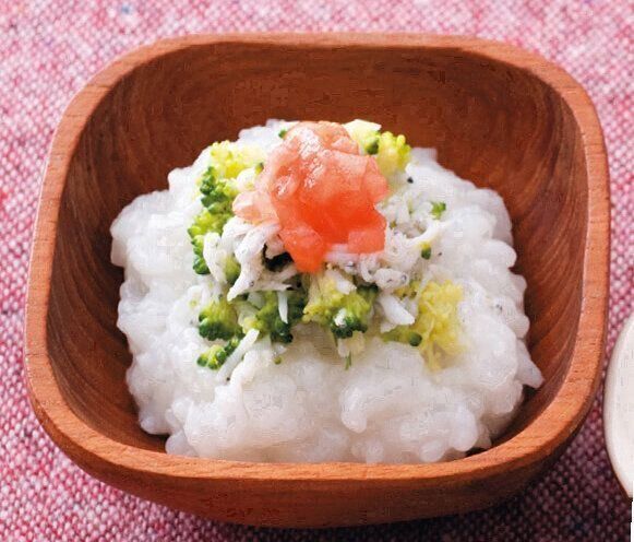 しらすとブロッコリーのどんぶり （離乳後期 9～11カ月ごろ）