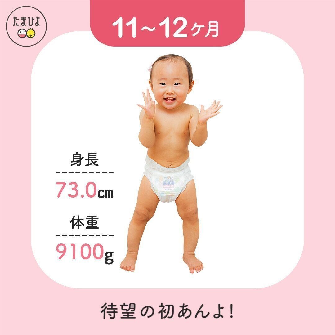 動画 生後から2年でこんなふうに変わる 0ヶ月 2歳 すくすく成長日記 みれいちゃん編 たまひよ