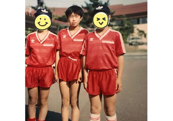 小学生のサッカー時代の尾形さん。
