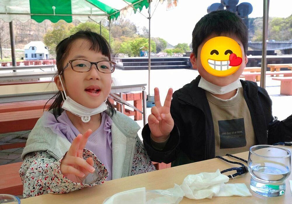 最近のKちゃんと2歳年上のお兄ちゃん