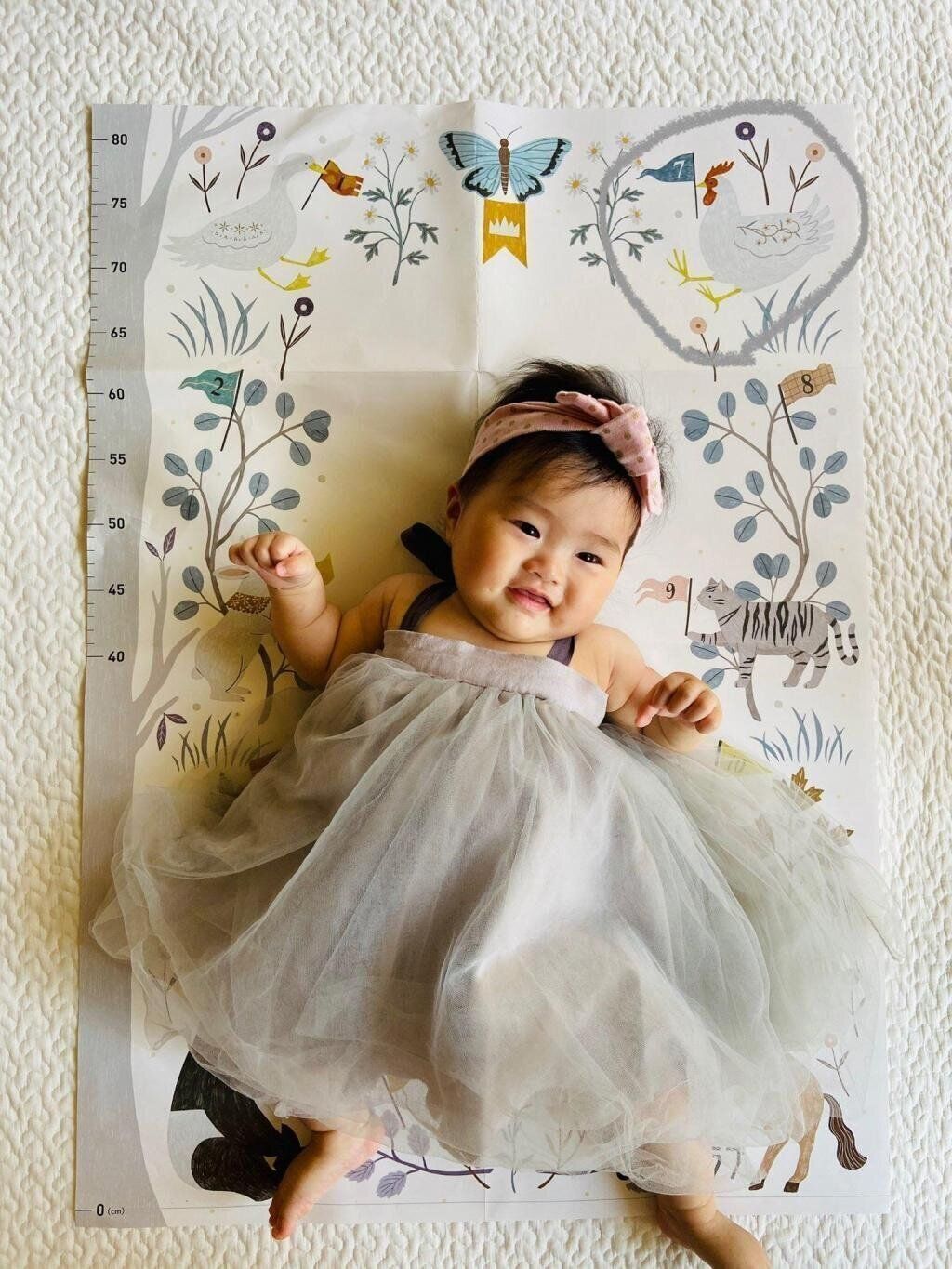 【エントリーNo.4】7カ月半の記念に！ 　Photo by さやママさん