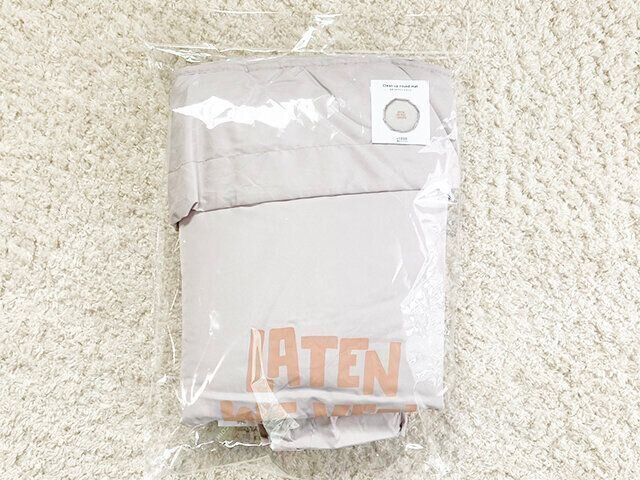 100均　3COINS おもちゃ収納　お片づけラウンドマット