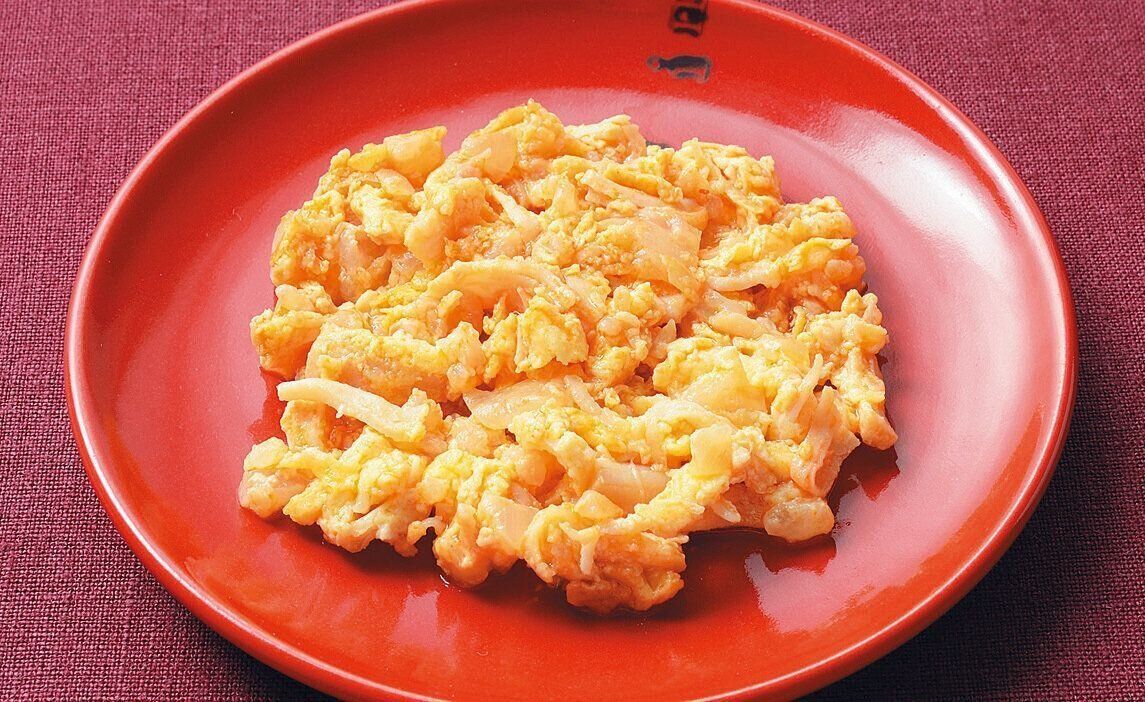 ささ身のいり卵ケチャップ風味 （離乳完了期 1才～1才6カ月ごろ）