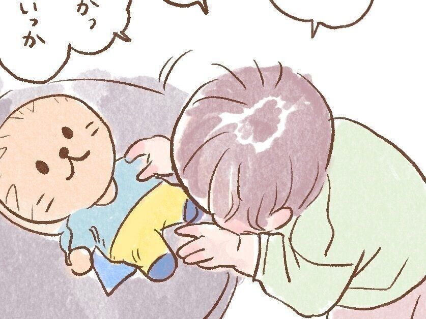 【じわる】お世話好き2歳のおままごと、完コピされる親[ほぺふるでいず#46］