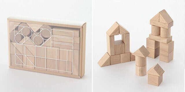 無印良品日本の木のおもちゃなら材のつみき