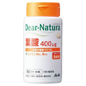 葉酸サプリ　アサヒグループ食品　ディアナチュラ葉酸