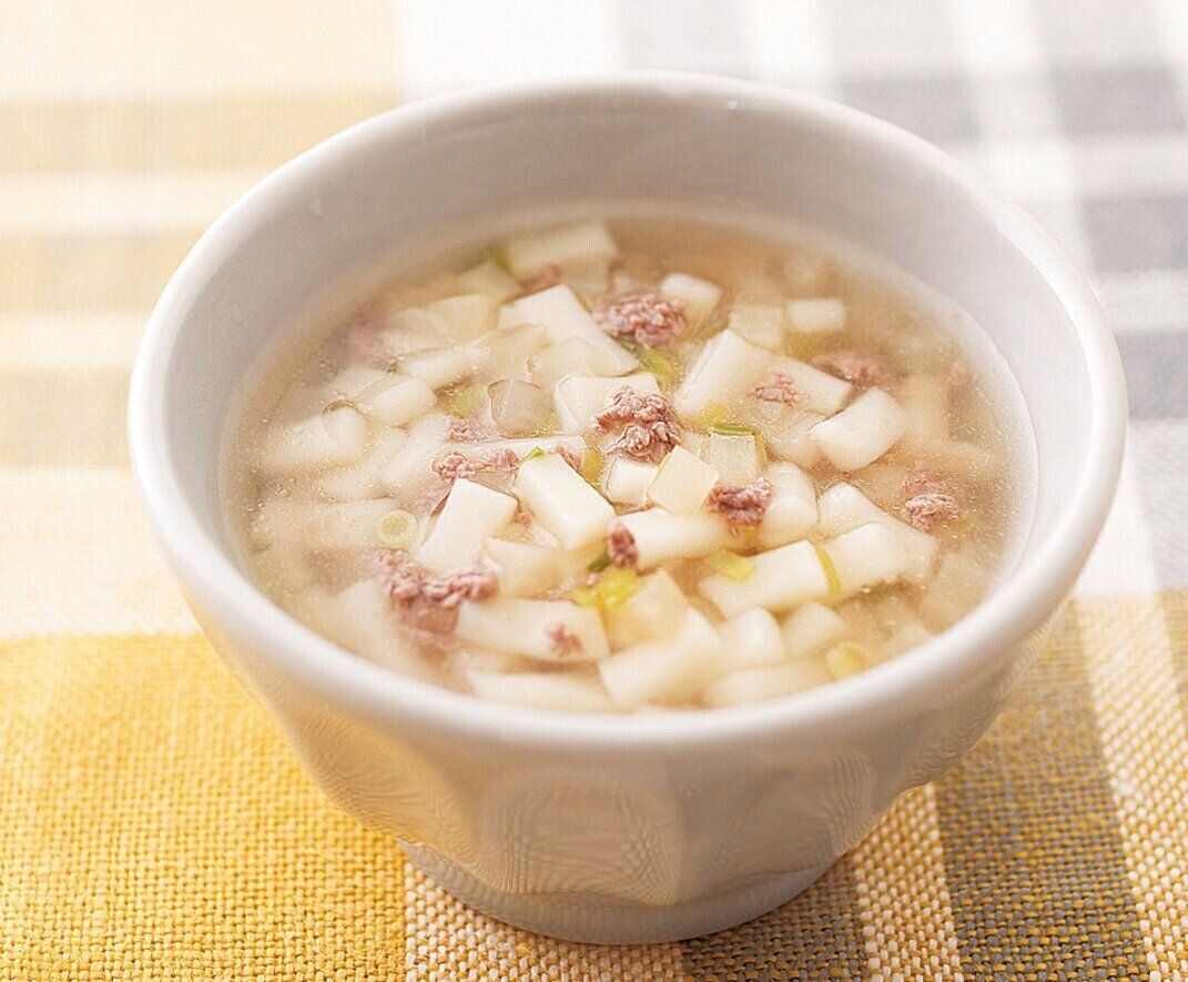 牛肉と大根のみそ煮うどん （離乳後期 9～11カ月ごろ）