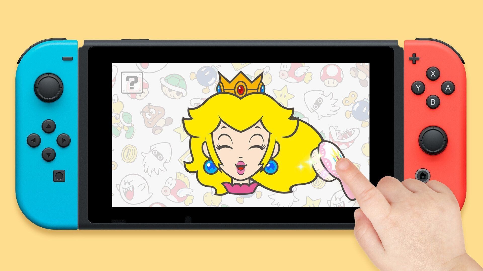 Nintendo Switch向けアプリ「かおピーチ」（任天堂） 価格：無料　対象年齢：全年齢