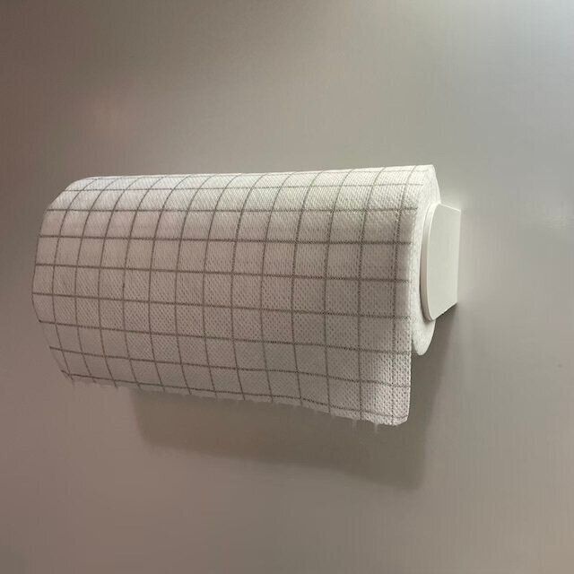 キッチンペーパーホルダーに入れた抗菌カット式台ふきん