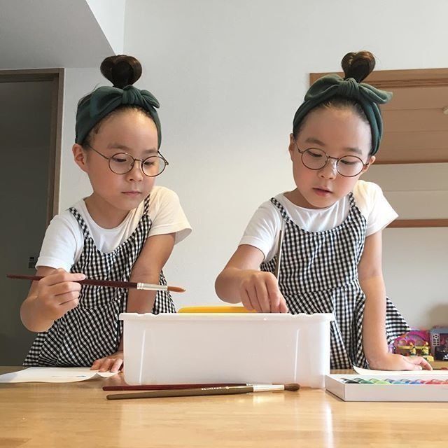 りんあんちゃんお絵描き