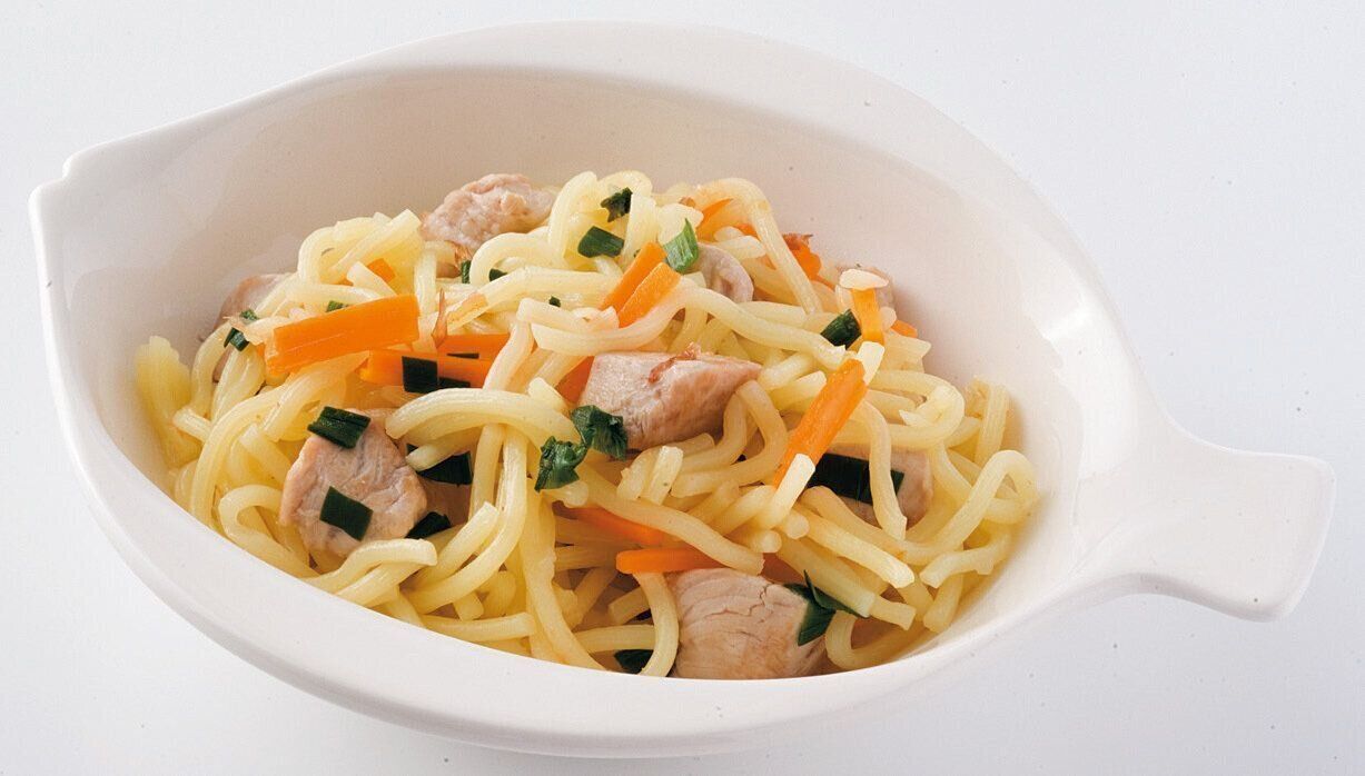 ぶりと野菜の焼きそば （離乳完了期 1才～1才6カ月ごろ）