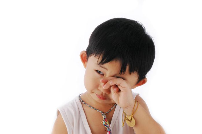 アジアの子供頭