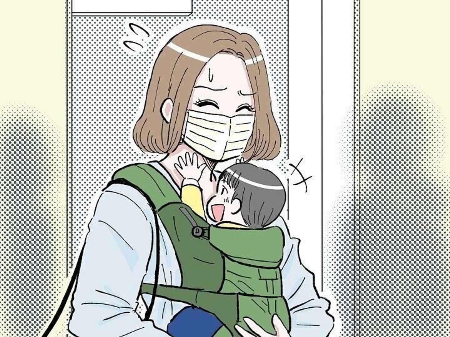 ダメ と言ってもマスクを触る赤ちゃん 親の マスクのケア が重要な理由って たまひよ ダメ と言ってもマスクを触る赤ちゃん 親の マスクのケア が重要な理由って たまひよ