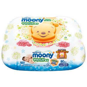 おむつグッズ［おしりふき］　ユニ・チャーム　ムーニー おしりふき やわらか素材