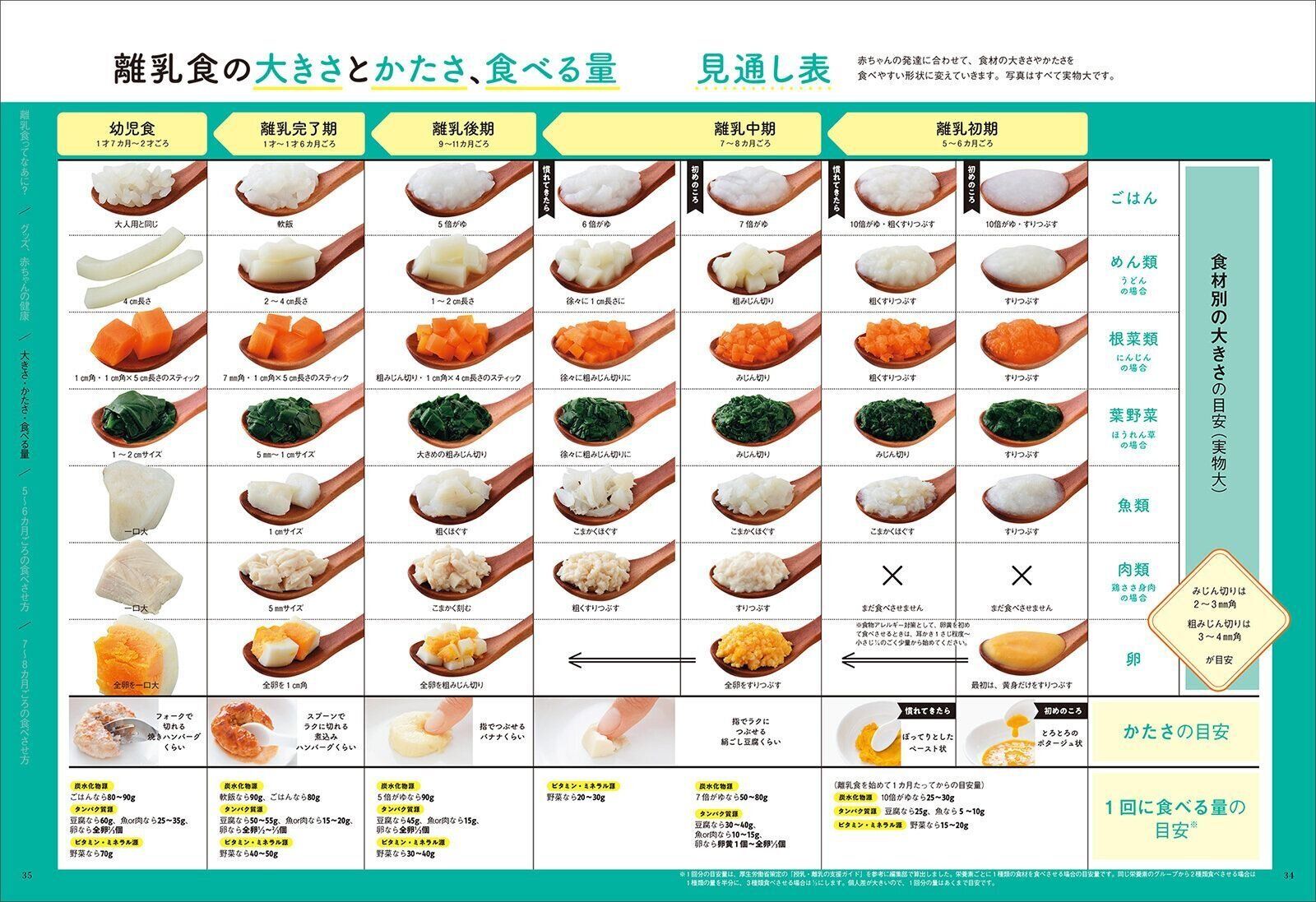 【巻頭大特集】離乳初期 離乳中期 離乳食の始め方・進め方 超入門ガイド