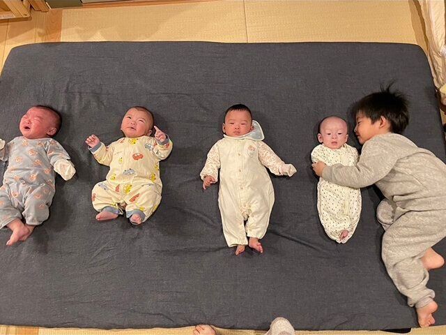 4つ子出産・育児体験談