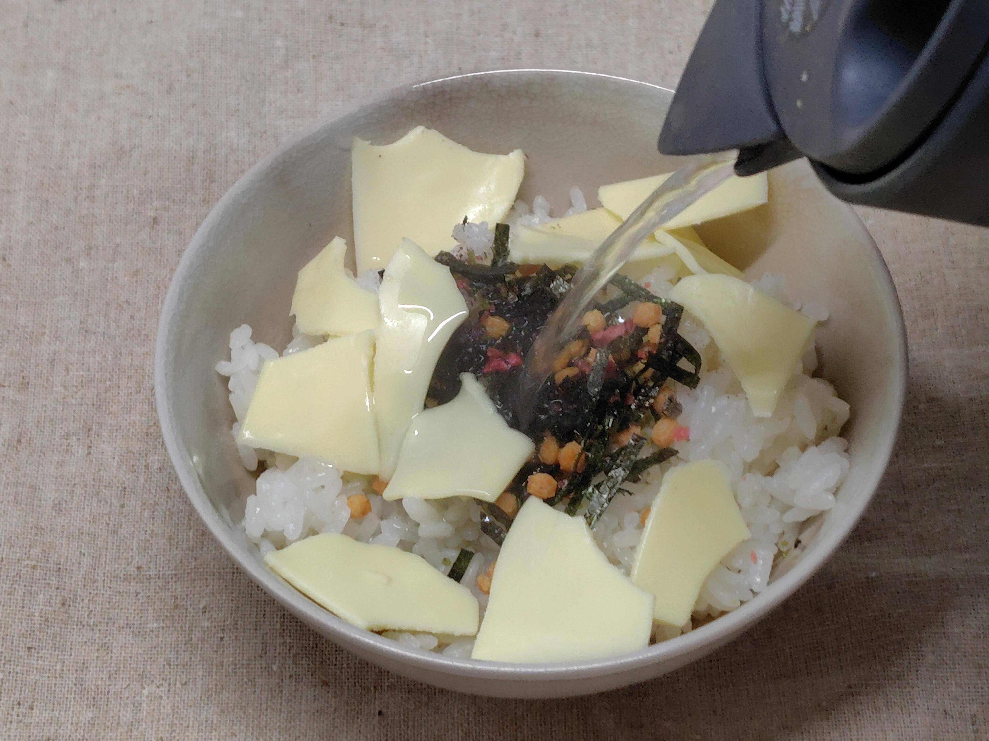 チーズ茶漬け１