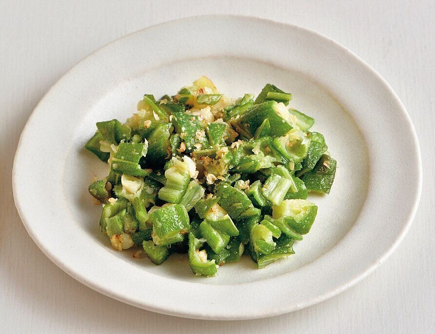 オクラのごまソテー （離乳後期 9～11カ月ごろ）